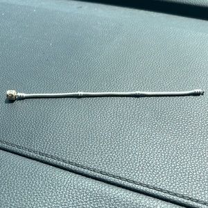 Authentic Pandora Two-Tone Bracelet w/14K gold clasp